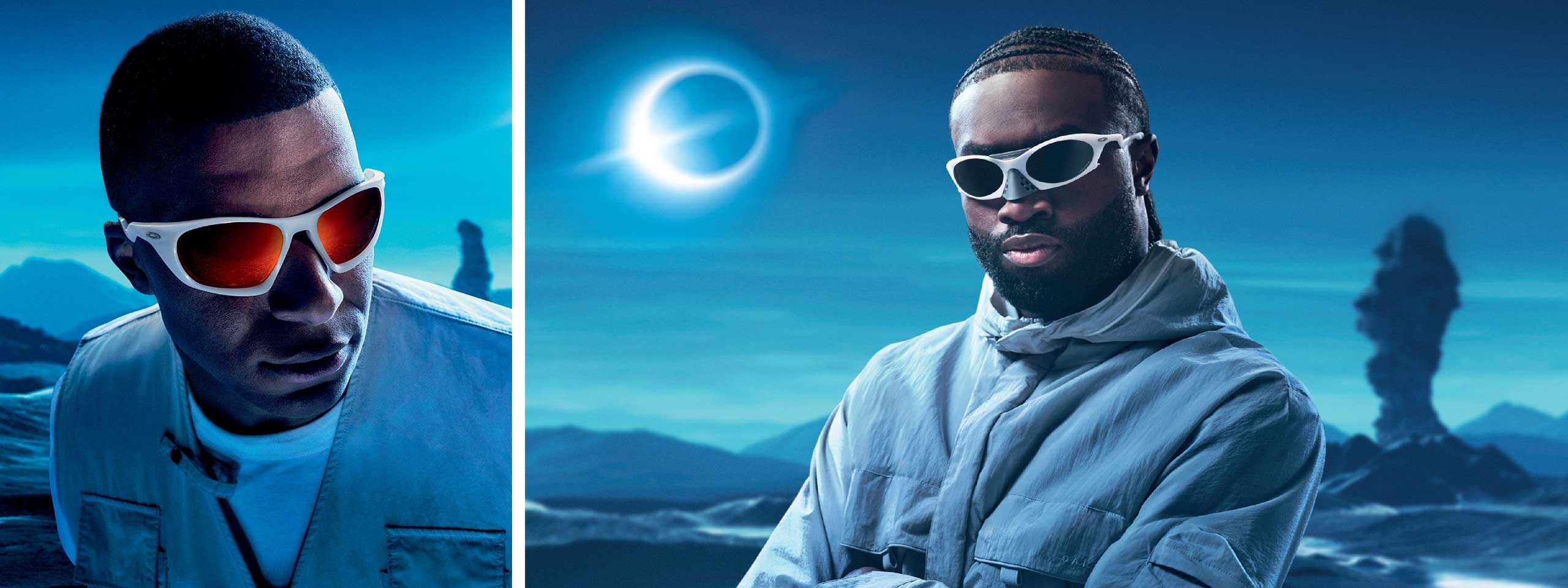 Oakley: Zwei Männer mit Brillen